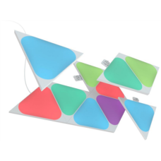 Nanoleaf , Shapes Triangles Mini Expansion Pack (10 panels) , 1 x 0.54 W , 16M+ colours , 2.4GHz WiFi b/g/n;