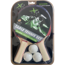 Pure2Improve , Table Tennis Set: 2x Bats, 3x Balls