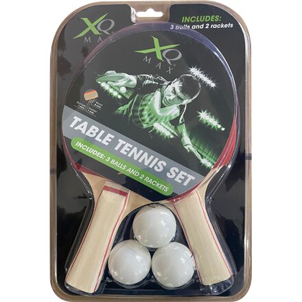 Pure2Improve , Table Tennis Set: 2x Bats, 3x Balls