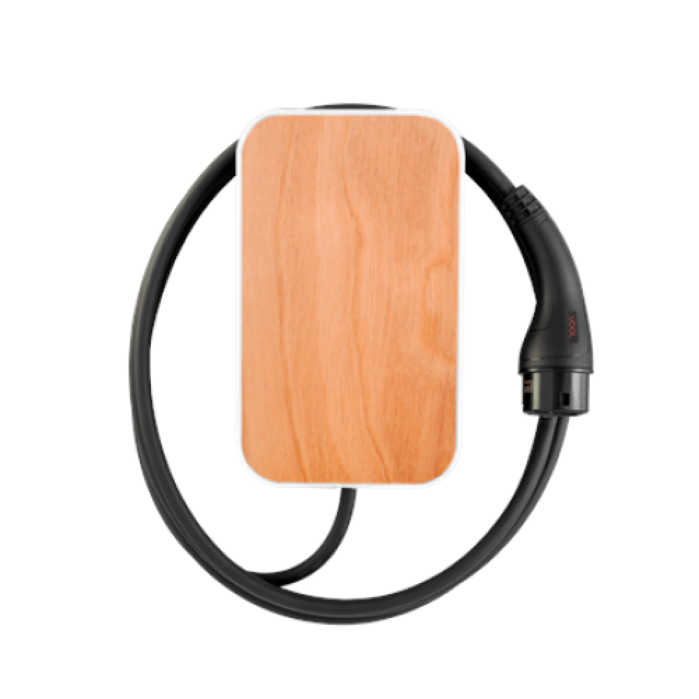 VOOL EV Charger , V22TWGGPL , 22 kW , 4G, Wi-Fi (IEEE 802.11 b/g/n), Ethernet 10/100 , 6.5 m , Wood Grain Light