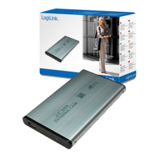 Logilink Enclosure 2.5 inch S-ATA HDD USB 2.0 Alu 2.5, SATA, USB 2.0