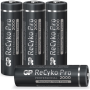 Pro rechargeable batteries , AA , 2000 mAh