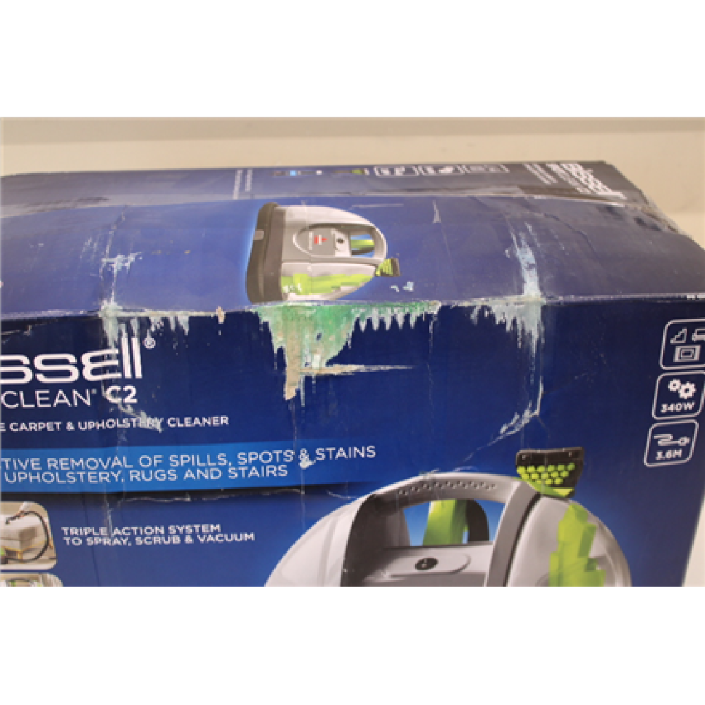 SALE OUT. Bissell SPOTCLEAN C2 Portable Carpet & Upholstery Cleaner, Titanium, Silver Gray&Cha Cha Lime , Bissell , Carpet and Upholstery Cleaner , 20671 SpotClean C2 , Corded operating , 340 W , Titanium/Silver Gray/Cha Cha Lime , Warranty 24 mon