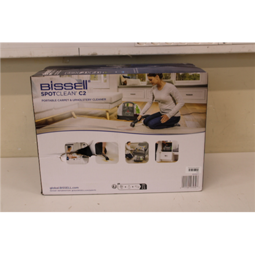 SALE OUT. Bissell SPOTCLEAN C2 Portable Carpet & Upholstery Cleaner, Titanium, Silver Gray&Cha Cha Lime , Bissell , Carpet and Upholstery Cleaner , 20671 SpotClean C2 , Corded operating , 340 W , Titanium/Silver Gray/Cha Cha Lime , Warranty 24 mon