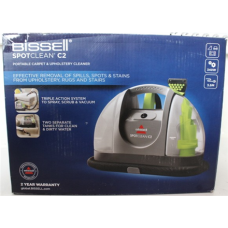 SALE OUT. , Bissell , Carpet and Upholstery Cleaner , 20671 SpotClean C2 , Corded operating , 340 W , Titanium/Silver Gray/Cha Cha Lime , Warranty 23 month(s) , DAMAGED PACKAGING