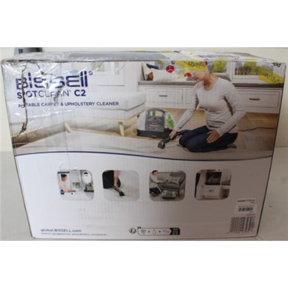 SALE OUT. , Bissell , Carpet and Upholstery Cleaner , 20671 SpotClean C2 , Corded operating , 340 W , Titanium/Silver Gray/Cha Cha Lime , Warranty 23 month(s) , DAMAGED PACKAGING