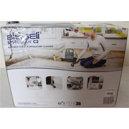 SALE OUT. , Bissell , Carpet and Upholstery Cleaner , 20671 SpotClean C2 , Corded operating , 340 W , Titanium/Silver Gray/Cha Cha Lime , Warranty 23 month(s) , DAMAGED PACKAGING