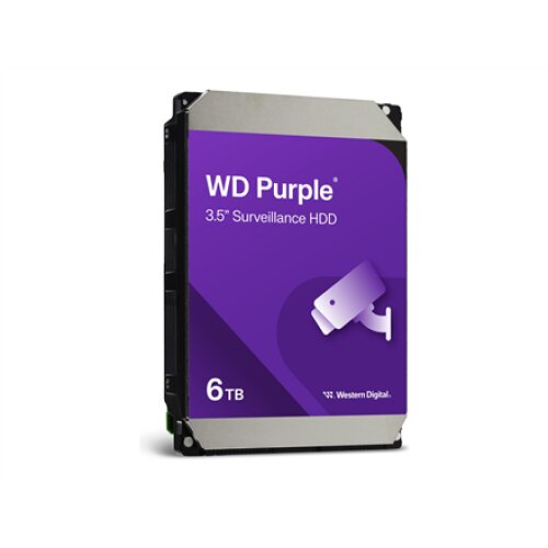 Western Digital , Hard Drive , Purple WD64PURZ , 5460 RPM , 6000 GB
