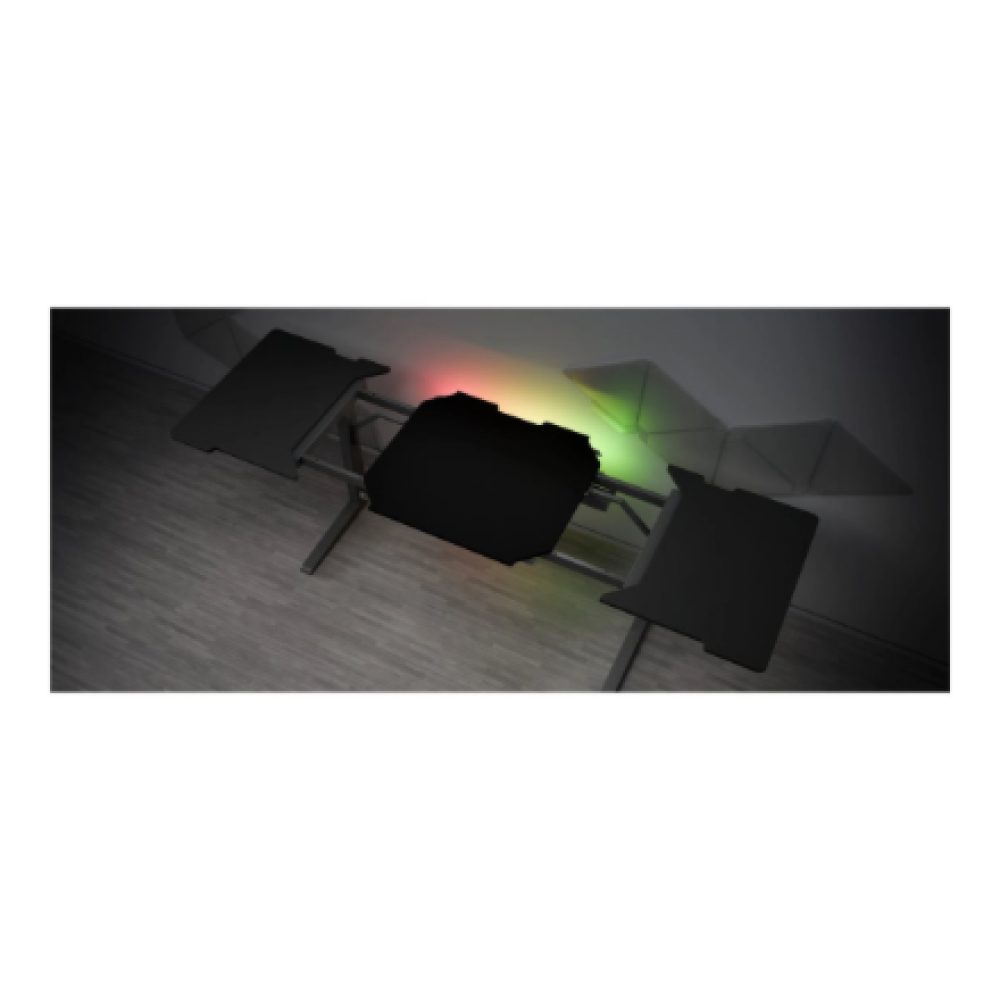 Genesis , Holm Modular Side Desk Top Right 60cm , NDS-2283 , Anthracite Black