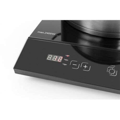 Caso , Free standing table hob , 02230 , Number of burners/cooking zones 1 , Sensor touch control , Induction , Black