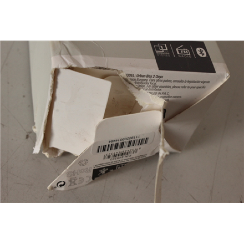 SALE OUT. Energy Sistem Urban Box 2 Bluetooth speaker, Onyx , Energy Sistem Speaker , Urban Box 2 , DAMAGED PACKAGING , 10 W , Bluetooth , Onyx , Wireless connection