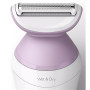 Philips Cordless Shaver BRL136/00 Series 6000 Operating time (max) 40 min Wet & Dry NiMH White/Purple