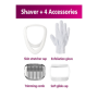 Philips , Cordless Shaver , BRL136/00 Series 6000 , Operating time (max) 40 min , Wet & Dry , NiMH , White/Purple