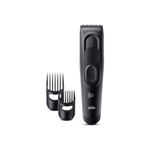 Braun , Hair Clipper Series 5 , HC5330 , Cordless or corded , Number of length steps 17 , Matte Black