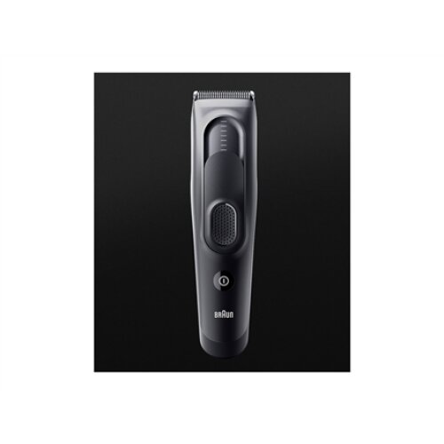 Braun , Hair Clipper Series 5 , HC5330 , Cordless or corded , Number of length steps 17 , Matte Black