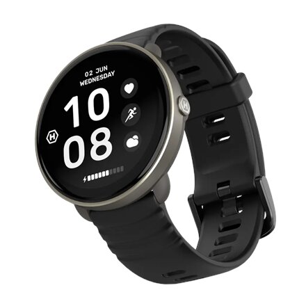 Hammer , Ventus , Smart watch , GPS (satellite) , AMOLED , 1.32 , Black