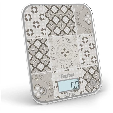TEFAL Electronic Kitchen Scale , Optiss BC50D6V0 , Graduation 0.5/1 g , Display type LCD , Mozaic Decor