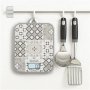 TEFAL Electronic Kitchen Scale , Optiss BC50D6V0 , Graduation 0.5/1 g , Display type LCD , Mozaic Decor