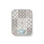 TEFAL Electronic Kitchen Scale , Optiss BC50D6V0 , Graduation 0.5/1 g , Display type LCD , Mozaic Decor