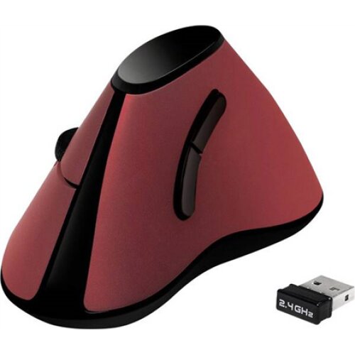 Logilink , Ergonomic Vertical Mouse , ID0159 , Wireless , Optical , Red
