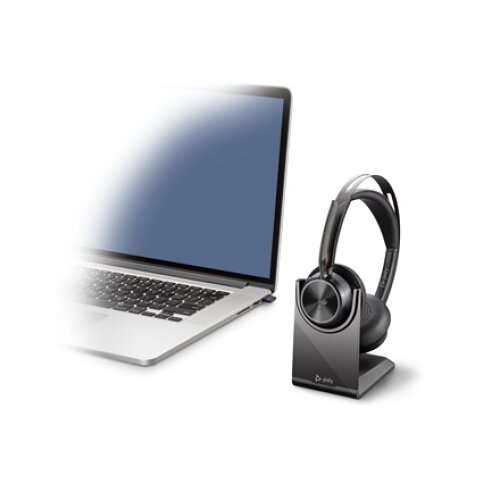 Poly VOYAGER FOCUS 2 UC,VFOCUS2-M C USB-C,CHARGE STAND,WW Poly Headset + Charge Stand Voyager FOCUS 2 UC,VFOCUS2-M C On-Ear USB Type-C Wireless Bluetooth