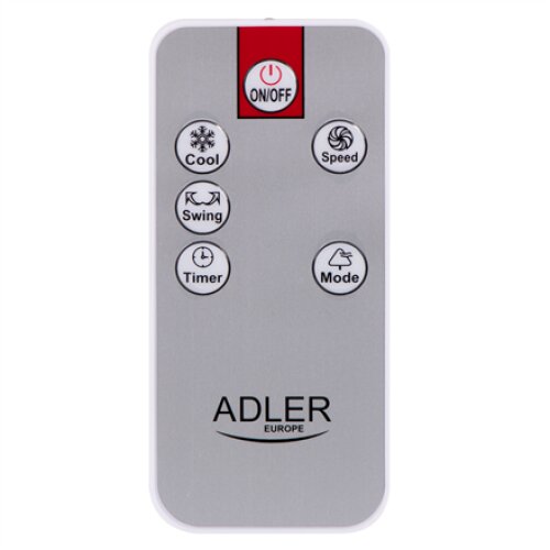 Adler AD 7915 Air cooler, Free standing, 3 modes of operation: cooling, purification, humidification, White , Adler , Air cooler AD 7915 White