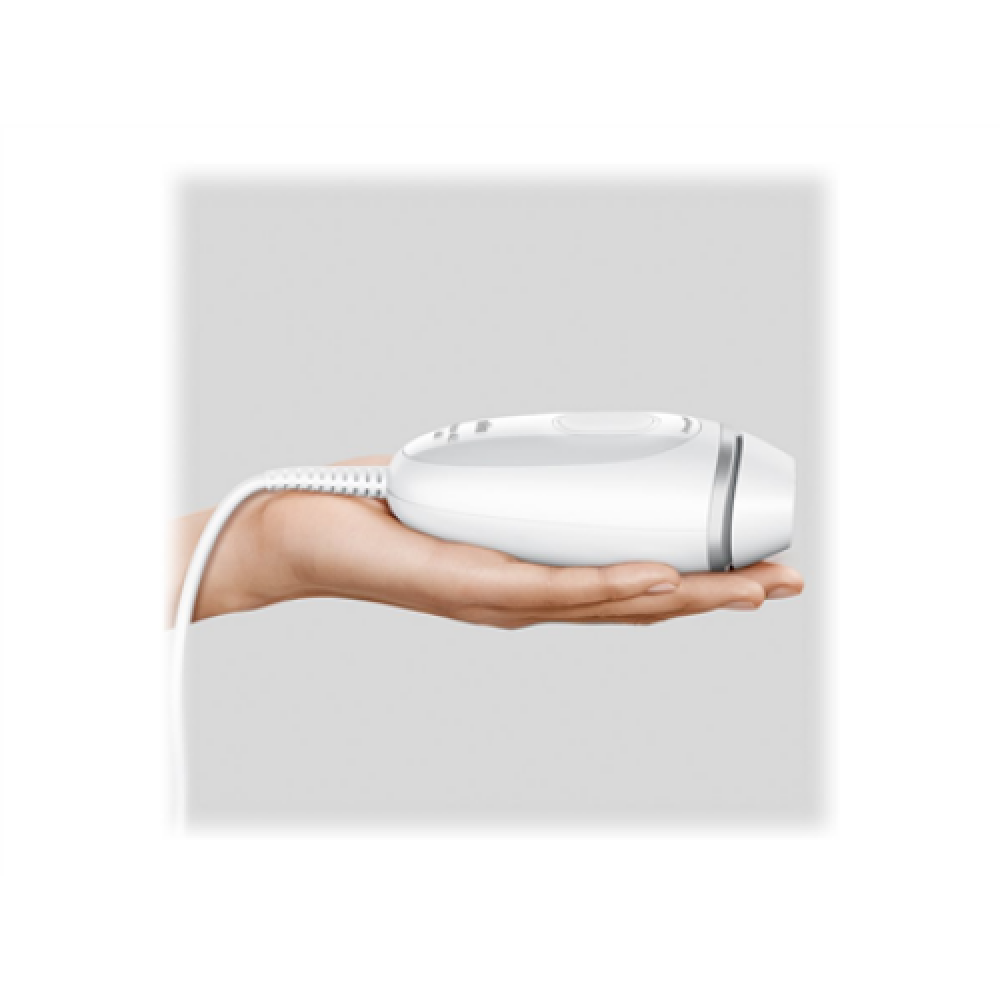 Braun , Epilator , PL1124 Silk-expert Mini IPL , Bulb lifetime (flashes) 300.000 , Number of power levels 3 , White