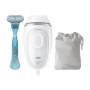 Braun , Epilator , PL1124 Silk-expert Mini IPL , Bulb lifetime (flashes) 300.000 , Number of power levels 3 , White