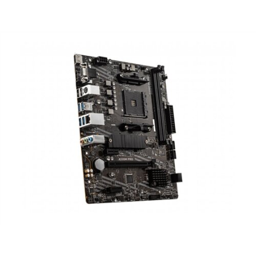 MSI , A520M PRO , Processor family AMD , Processor socket AM4 , DDR4 , Memory slots 2 , Chipset AMD A , Micro ATX
