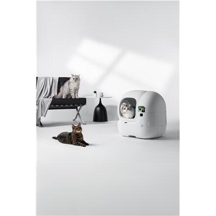 PETKIT Automatic Cat Litter Box , Purobot Max Pro 2 , White