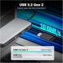 Digitus USB-C docking station, 8-port , DA-70915 , Ethernet LAN (RJ-45) ports 1 , HDMI ports quantity 2