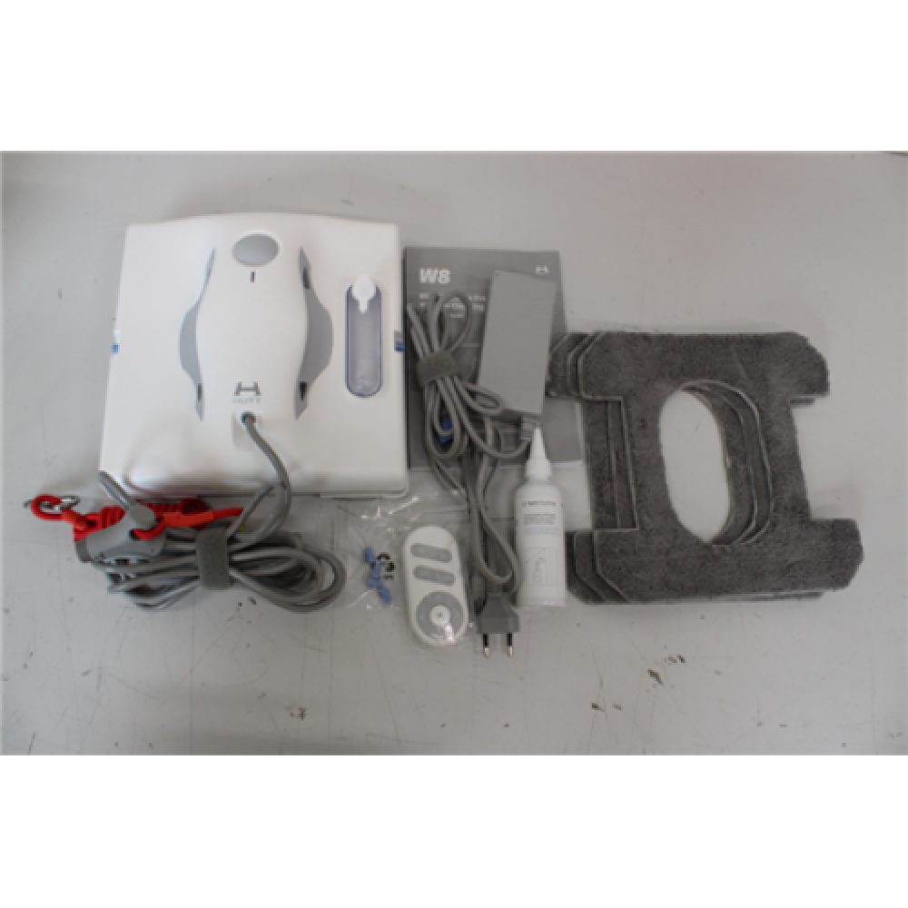 SALE OUT. Hutt Windows Cleaning Robot W8 Corded, 3800 Pa, White HUTT Windows Cleaning Robot W8 Corded, 3800 Pa, White, DEMO, Spray function
