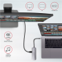 AXAGON SuperSpeed USB-C COMBO 5in1 Hub , HMC-5