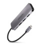 AXAGON SuperSpeed USB-C COMBO 5in1 Hub , HMC-5