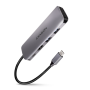 AXAGON SuperSpeed USB-C COMBO 5in1 Hub , HMC-5