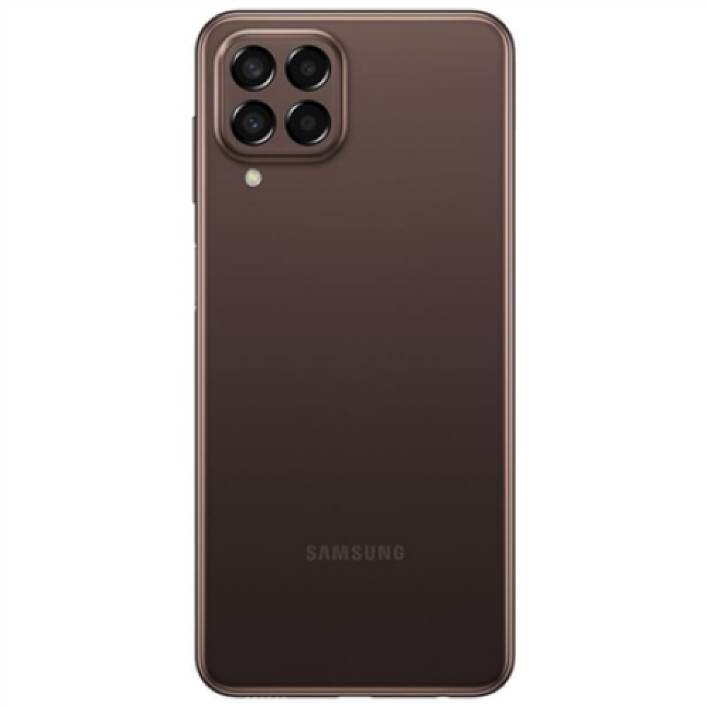 Samsung Galaxy M33 M336 Brown, 6.6 , TFT LCD, 1080 x 2408, Exynos 1280 (5 nm), Internal RAM 6 GB, 128 GB, MicroSDXC, Dual SIM, Nano-SIM, 3G, 4G, 5G, Main camera 50+5+2+2 MP, Secondary camera 8 MP, Android, 12, 5000 mAh
