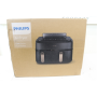 SALE OUT. Philips Dual Steam Air Fryer , NA552/00 5000 Series , Power 2750 W , Capacity 9 L , RapidAir Plus , Black , DAMAGED PACKAGING , 24 month(s)