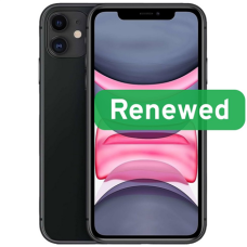 Apple Renew Grade C , Apple iPhone 11 , Black , 6.1 , Liquid Retina IPS , 128 GB , 4G , iOS