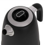 Adler , Kettle , AD 1295b , Electric , 2200 W , 1.7 L , Stainless steel , 360° rotational base , Black