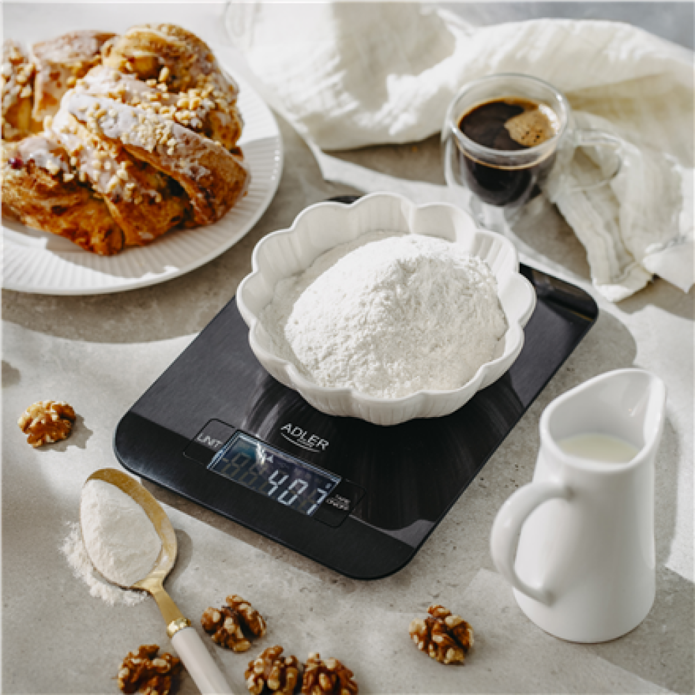 Adler Kitchen Scale , AD 3183b , Graduation 1 g , Black
