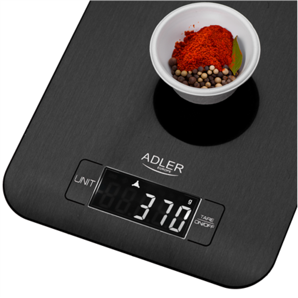Adler Kitchen Scale , AD 3183b , Graduation 1 g , Black