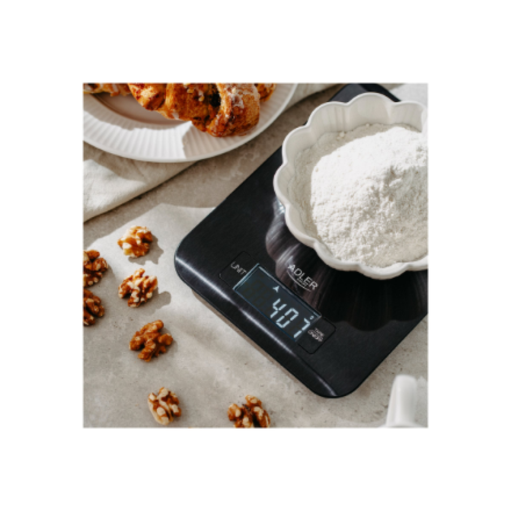 Adler Kitchen Scale , AD 3183b , Graduation 1 g , Black