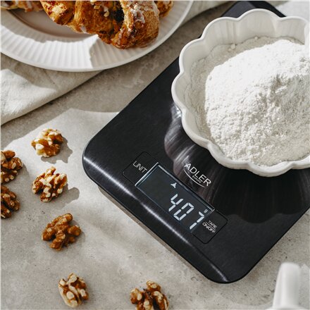 Adler Kitchen Scale , AD 3183b , Graduation 1 g , Black