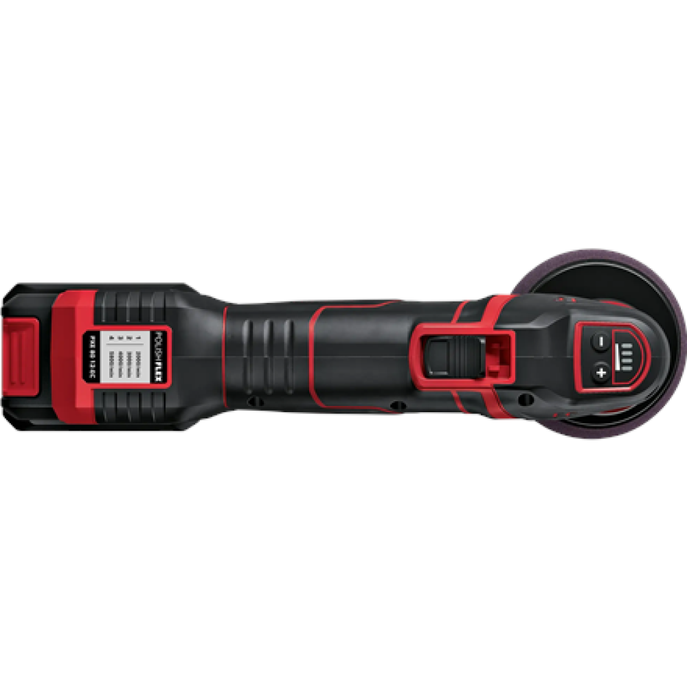 The smart cordless polisher 12 V, rotary and random orbital free-running , PXE 80 12-EC/2.5 SET
