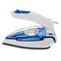 Camry CR 5040 , Steam travel iron , 1600 W , Water tank capacity 80 ml , Continuous steam 10 g/min , Steam boost performance 50 g/min , Blue/White