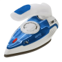Camry CR 5040 , Steam travel iron , 1600 W , Water tank capacity 80 ml , Continuous steam 10 g/min , Steam boost performance 50 g/min , Blue/White