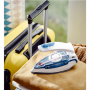 Camry CR 5040 , Steam travel iron , 1600 W , Water tank capacity 80 ml , Continuous steam 10 g/min , Steam boost performance 50 g/min , Blue/White