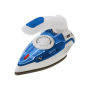 Camry CR 5040 , Steam travel iron , 1600 W , Water tank capacity 80 ml , Continuous steam 10 g/min , Steam boost performance 50 g/min , Blue/White
