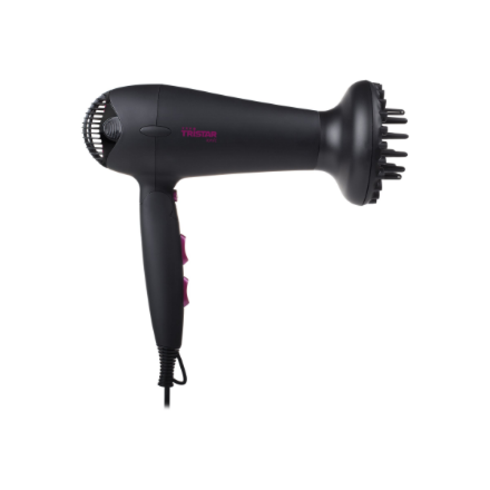 Tristar Hair dryer , HD-2358 , 2000 W , Number of temperature settings 3 , Ionic function , Black
