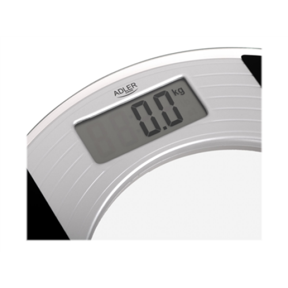 Adler , Body fit Scales , Maximum weight (capacity) 150 kg , Accuracy 100 g , Glass